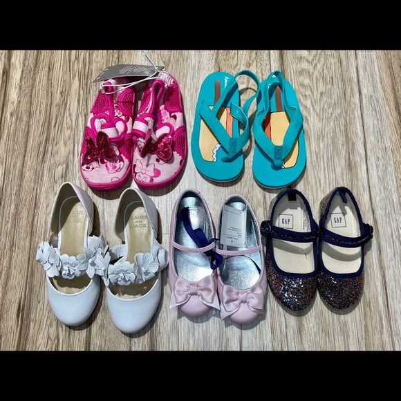 Baby Girl Shoes Carters Pairs Shoes Bundle Toddler Girl Size
